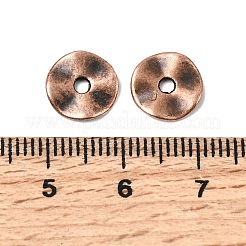 Tibetischen Stil Legierung wellig spacer Perlen&nbsp;LS-RLF9350Y-NF
