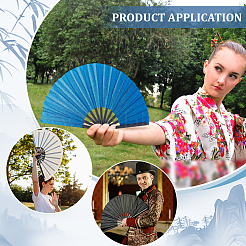 Складные веера пп&nbsp;AJEW-WH0460-079B