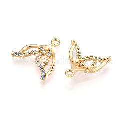 Латунные микро проложить кубического циркония подвески&nbsp;KK-N261-101G