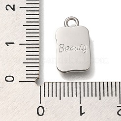 Подвески из нержавеющей стали 304 с защитой от потускнения&nbsp;STAS-P371-104P