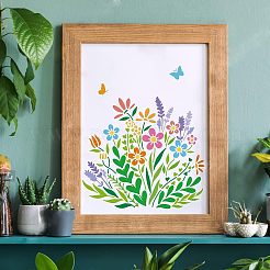 Wiederverwendbare Zeichenschablonen aus Kunststoff&nbsp;DIY-WH0172-465
