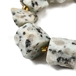 Необработанные грубые натуральные нити из яшмы G-Z087-B03