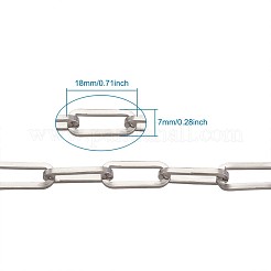 Цепочки-скрепки из нержавеющей стали 304 STAS-R100-38