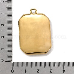Pendentifs en acier inoxydable 304 et nacre d'ormeau naturelle&nbsp;SH-CBA7184-01C-G