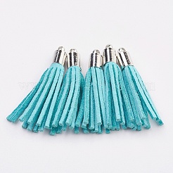 Подвески из искусственной замши KK-F736-08