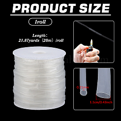 1 Rolle PE-Schrumpfschlauch&nbsp;DIY-BC0017-67B-02