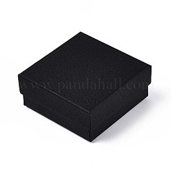Квадратная картонная коробка для ожерелья&nbsp;CBOX-Q038-02-01F