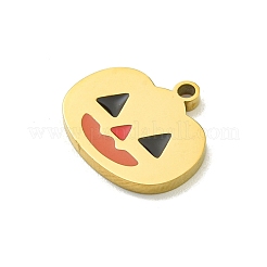 Хеллоуинская тема ионное покрытие(ip) 304 эмалевые подвески из нержавеющей стали&nbsp;STAS-M011-03A