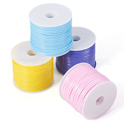 40м шнур из искусственной кожи 4 цветов&nbsp;AJEW-TA0002-29C