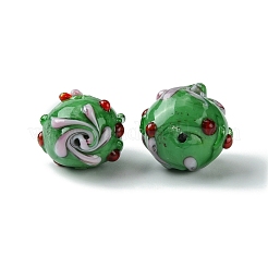 Fatti a mano perle di vetro irregolari&nbsp;FOIL-B001-08C