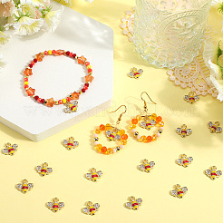 Подвески из эмали из сплава 40 шт.&nbsp;ENAM-SC0005-55