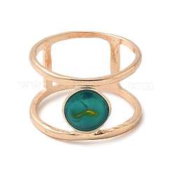 Женское кольцо из сплава с бирюзой&nbsp;FS-WGC40FF-03