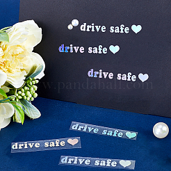 Лазерные наклейки на автомобиль из ПВХ STIC-WH0013-09B