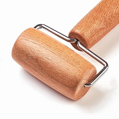 Rouleau double tête en bois&nbsp;TOOL-WH0047-04