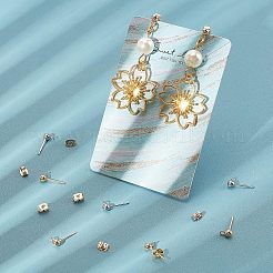 120 шт. 2 шт. фурнитура для сережек-гвоздиков из нержавеющей стали 304 в форме шарика STAS-UN0028-90