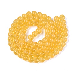 Colliers de perles acryliques imitation œil de chat&nbsp;OACR-Q197-01C-16