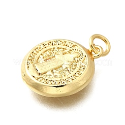 Латунные подвески&nbsp;KK-P295-44B-G