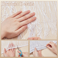 Лента с кисточками из полиэстера длиной 2 м.&nbsp;OCOR-FG0002-36A