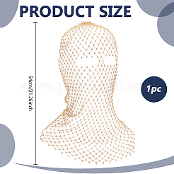 1 шт. полиэстеровая сетчатая вуаль для лица&nbsp;OHAR-FG0001-05B