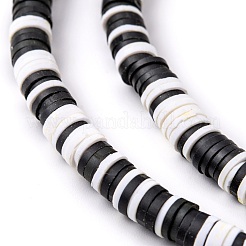 Полимерной глины ручной работы бисер нитей&nbsp;CLAY-R089-6mm-T02B-02