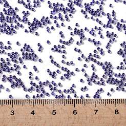TOHOラウンドシードビーズ  日本製シードビーズ  （181)つの内側の色のabクリスタル/紫の裏地  15/0  1.5mm  穴：0.7mm  約3000PCS /ボトル  10 G /ボトル&nbsp;SEED-JPTR15-0181