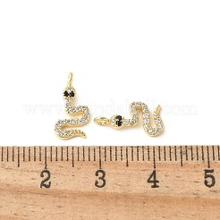 Pendentifs en laiton zircon cubique transparent&nbsp;KK-Q031-41G-01