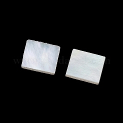 Белая раковина кабошонов&nbsp;SSHEL-I007-11