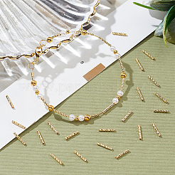 Стойки обшивки латунные бусины KK-DC0002-48