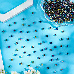 Гальванизируйте прозрачное стекло бисер нитей EGLA-LT0001-02B