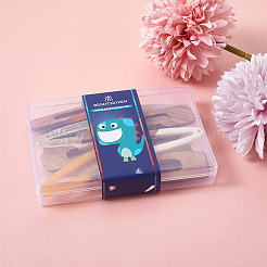 20шт 10 цвета смолы и орехового дерева большие подвески RESI-BT0001-09