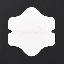 Schede di esposizione dell'orecchino dei gioielli di carta&nbsp;DIY-B061-03D