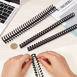 Пластиковые переплетные кольца на петлях AJEW-WH20020-021