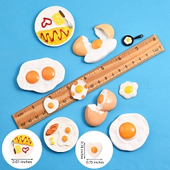 10 Stück Spiegelei-Anhänger im 10-Stil für die DIY-Schmuckherstellung&nbsp;DIY-SZ0005-84
