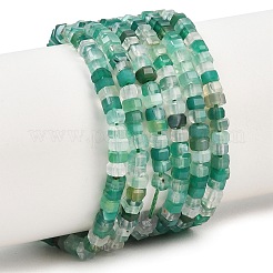 Природный агат бисер нитей&nbsp;G-G345-C34-2x4mm