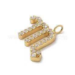 Ионное покрытие (ip) 304 нержавеющая сталь микропаве кубический цирконий подвески&nbsp;STAS-Z107-09G-07