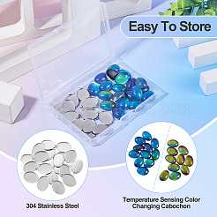 Kits de diy para hacer colgantes ovalados&nbsp;DIY-TA0015-36