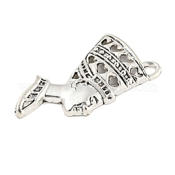 Тибетский стиль сплава женщина подвески TIBEP-Q043-147-RS