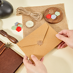 80 шт. 4-х цветные наклейки-клей с восковой печатью в виде дерева жизни DIY-CP0010-19