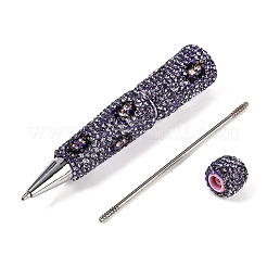 Железная ручка из бисера AJEW-R001-04F