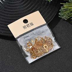 Латунные серьги с клипсами&nbsp;XGR0141G-138G