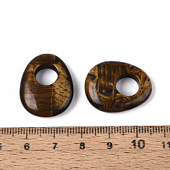 Природных тигровый глаз подвески&nbsp;G-T144-09I