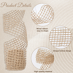 Льняная лента DIY-WH20013-99