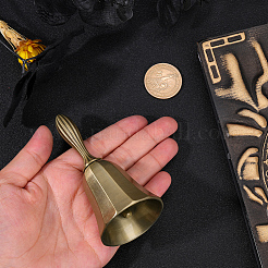 Сплав ручной звонок колокольчик дисплей украшения&nbsp;AJEW-WH20006-346B