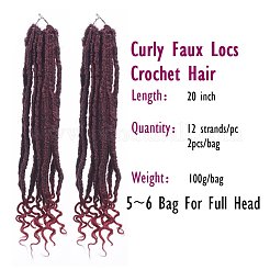 Capelli ricci all'uncinetto&nbsp;OHAR-G005-12A