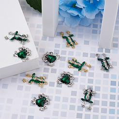 Подвески из эмали и сплава ENAM-TA0001-19