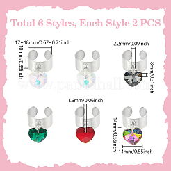 Кольца-манжеты из нержавеющей стали 304&nbsp;RJEW-UN00030