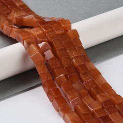 Природные окрашенные белого нефрита нитей бисера&nbsp;G-Q008-C01-01