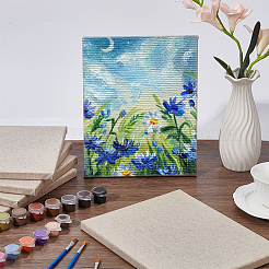 6шт прямоугольные деревянные панели для росписи по дереву&nbsp;AJEW-WA0001-08