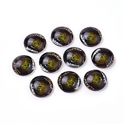 Glas cabochons&nbsp;GLAA-WH0015-22B-02