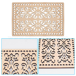 Днища деревянных корзин&nbsp;DIY-WH0166-59B